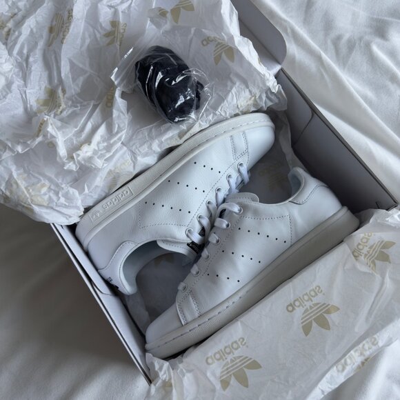 adidas Custom Stan Smith White/Black - Picture 1 of 7